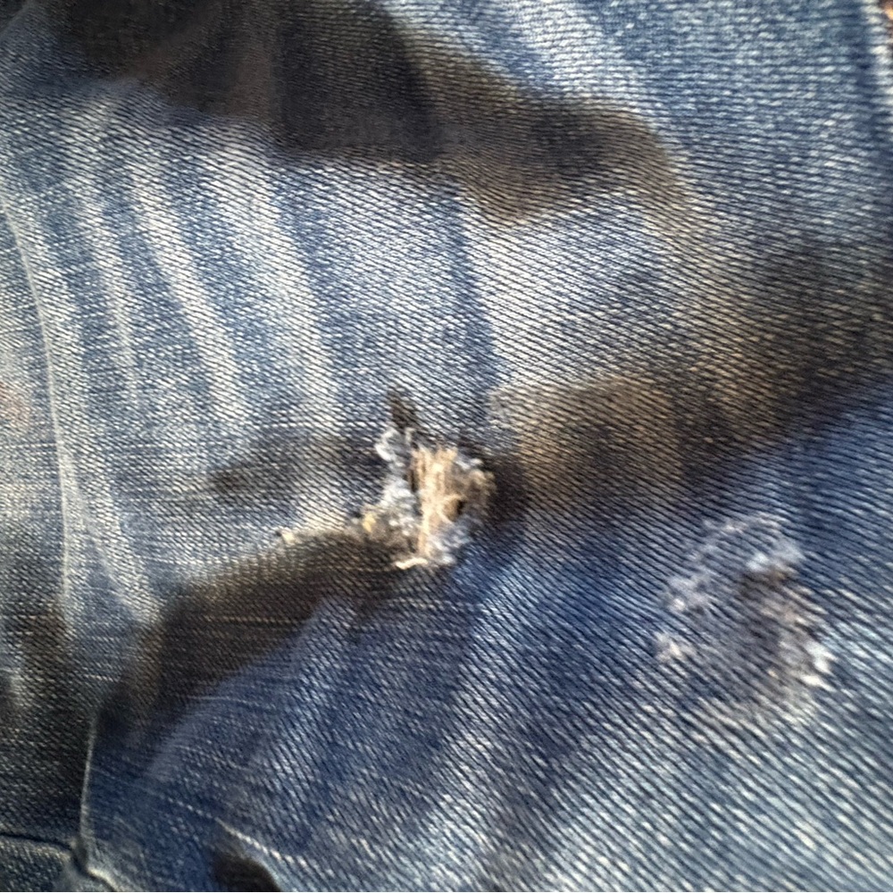 White House Black Market The Skinny Ankle Jeans HTF 20W plus distressed stretch - Picture 7 of 12